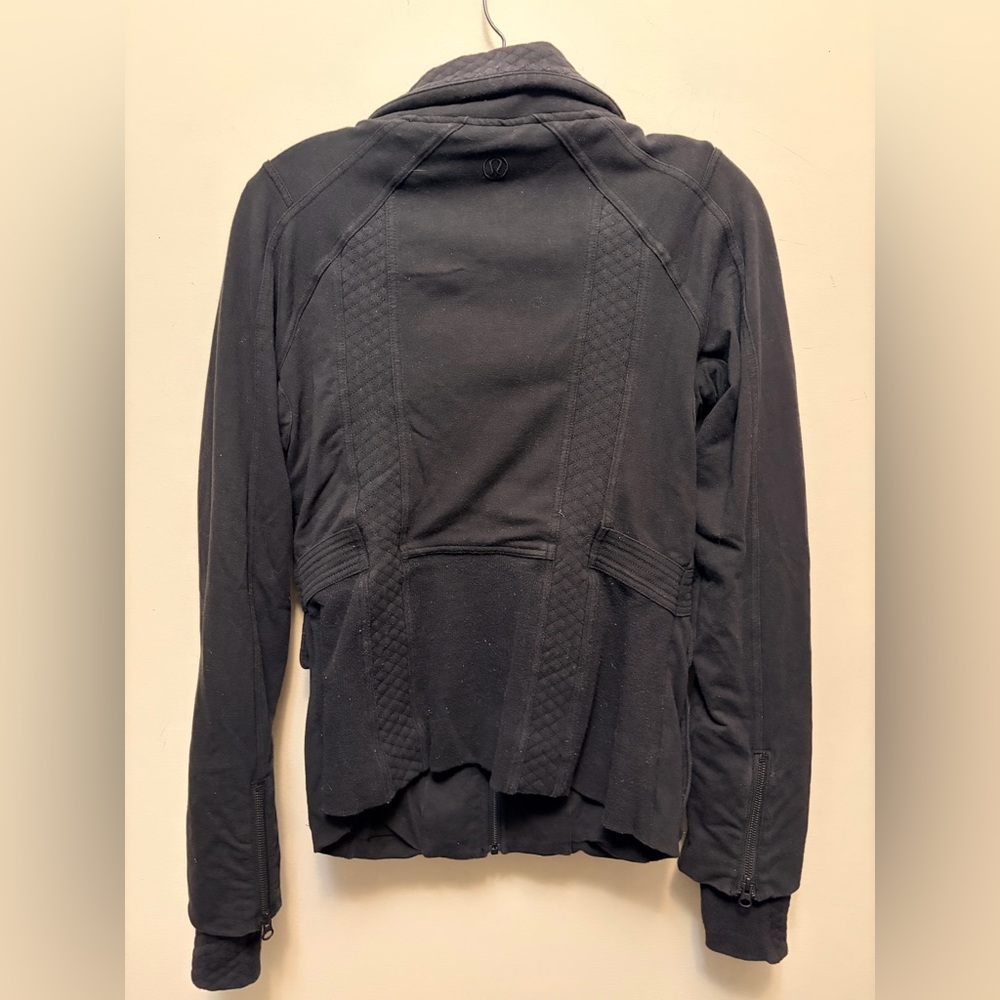 Rare LULU LEMON It's Happening Jacket - Black - Picture 9 of 11